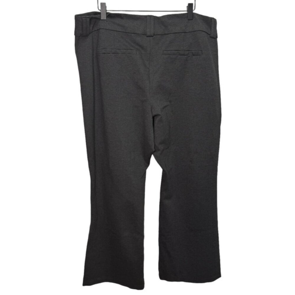 Torrid Trouser Boot Studio Luxe Ponte Mid-Rise Pant Size 24 - Picture 5 of 15